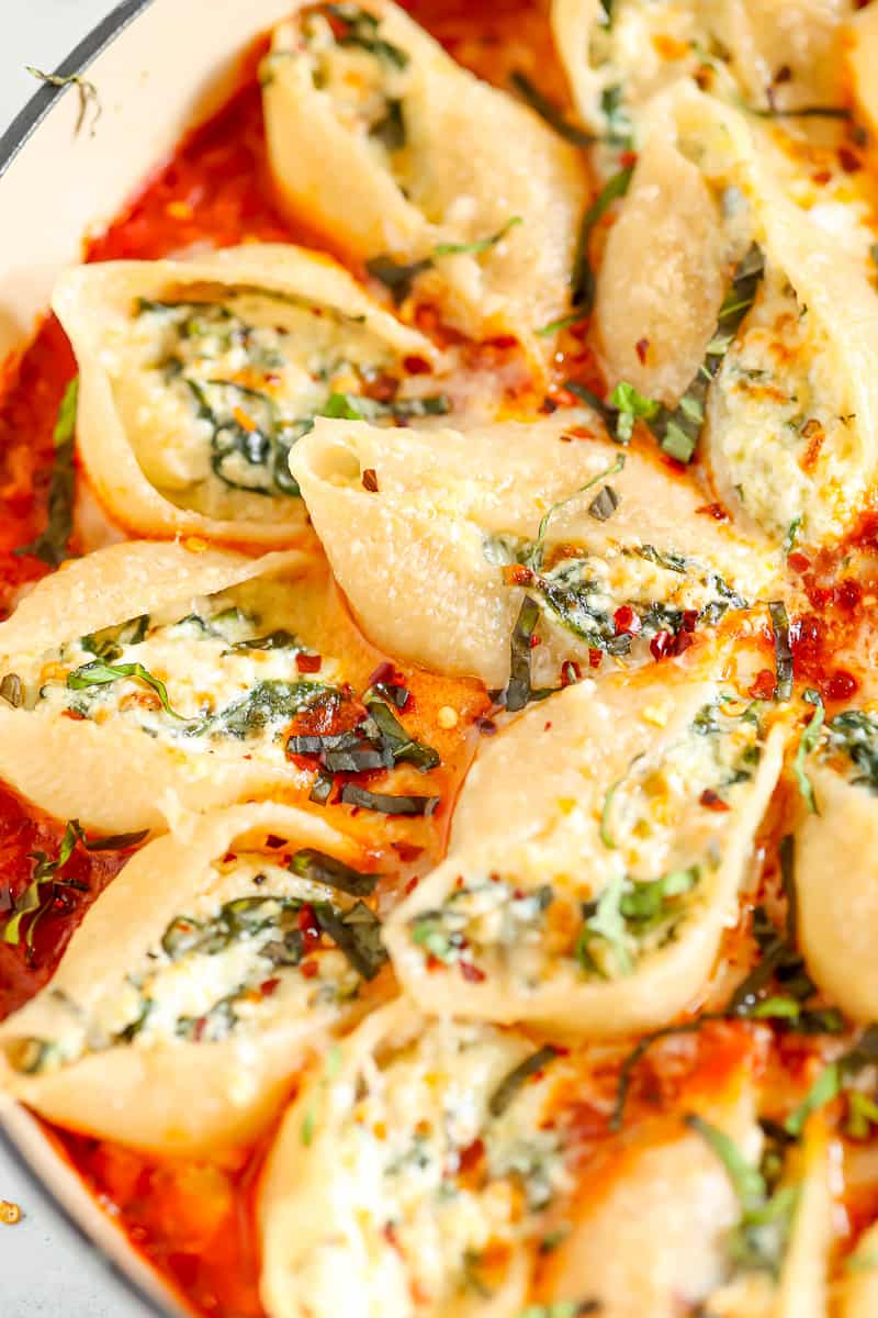 Stuffed Pasta Shells - Girl With The Iron Cast