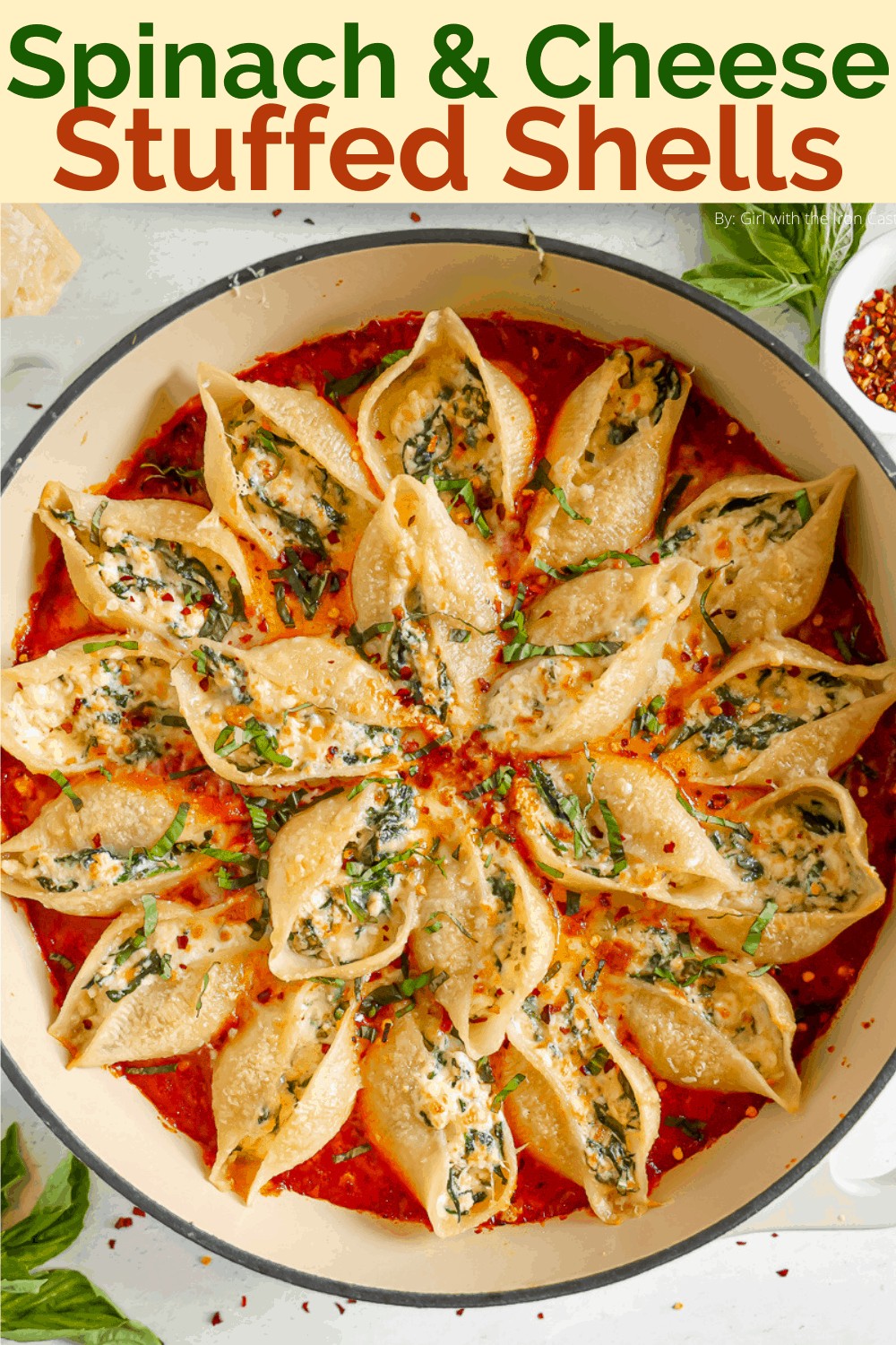 Stuffed Pasta Shells - Girl With The Iron Cast