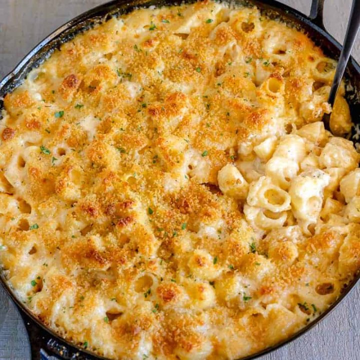 3 Cheese Baked Mac and Cheese