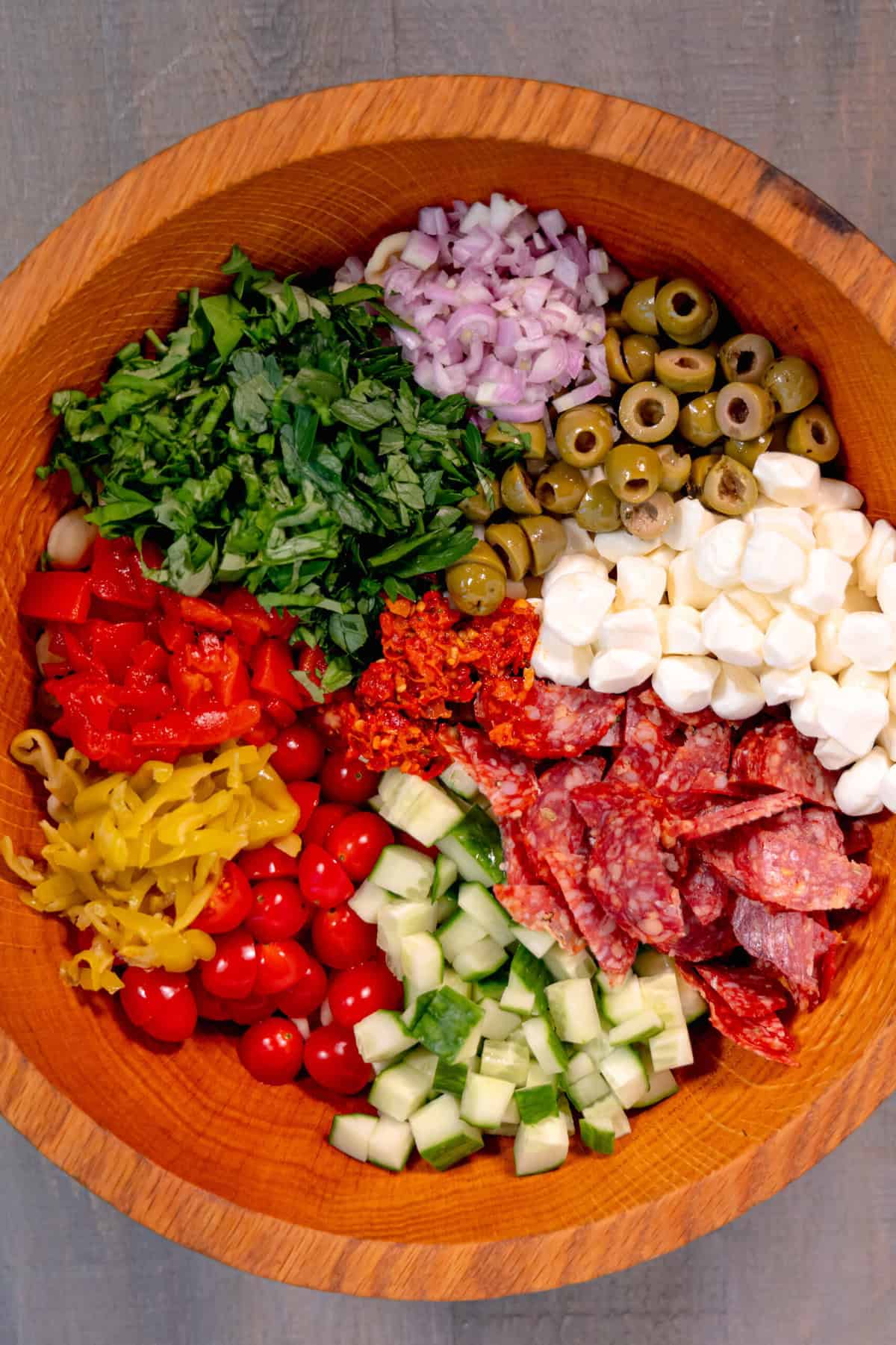 Spicy Italian Pasta Salad